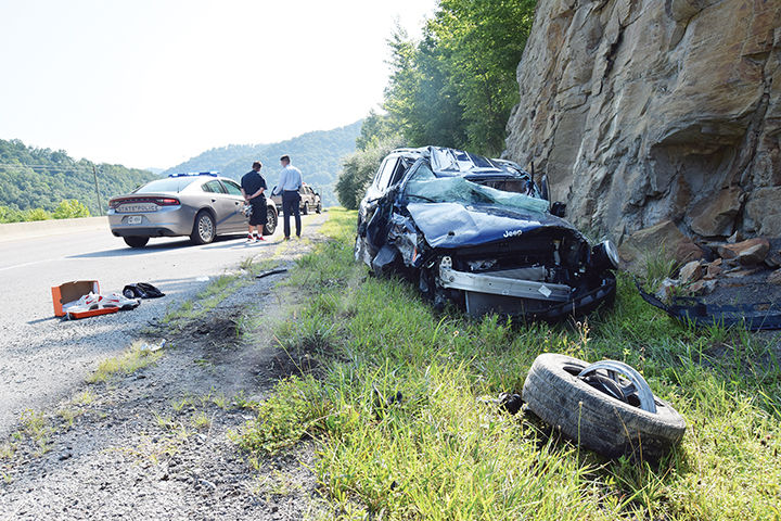 U.S. 119 crash leads to arrest